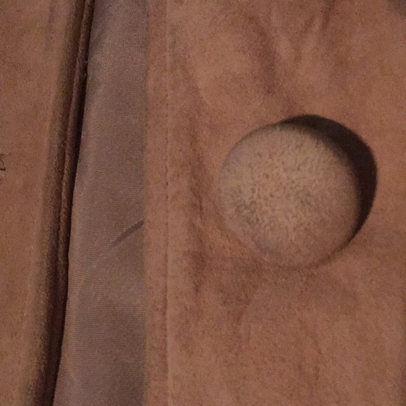 Vintage leather and fur coat - Picture 6 of 8